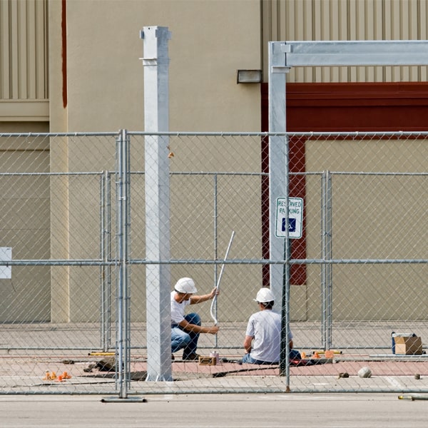how much time can i lease the temporary fence for my construction site or event in Engadine Michigan